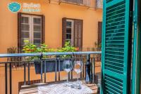 A balcony or terrace at SkySea Holidays CITY CENTER SUITES