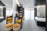 Posteľ alebo postele v izbe v ubytovaní Axel Baltic Jacuzzi & Sauna ADULTS ONLY