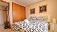 Posteľ alebo postele v izbe v ubytovaní Precioso apartamento con vistas al mar