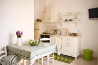 A kitchen or kitchenette at Masseria Bianca di Puglia