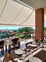 Reštaurácia alebo iné gastronomické zariadenie v ubytovaní Agriturismo La Ca' d'Amelio