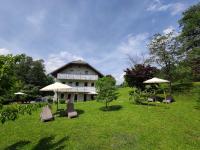 Zahrada ubytování Lake House Sebanc