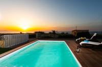 The sunrise or sunset as seen from A villát or nearby