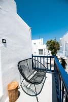 Balkón alebo terasa v ubytovaní Ryous Mykonos
