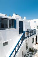 Balkón alebo terasa v ubytovaní Ryous Mykonos