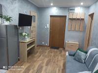 Telewizja i/lub zestaw kina domowego w obiekcie Silver Apartment Mazury Giżycko