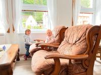 Posezení v ubytování PENSION POD SKALOU