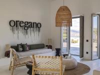 Posedenie v ubytovaní Casa Botanica Luxury Villas Antiparos