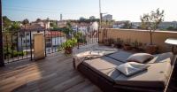 Balkón alebo terasa v ubytovaní Art Apartment Sole