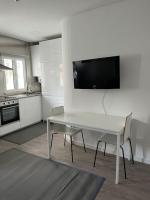 TV a/nebo společenská místnost v ubytování Casa Mar Azul