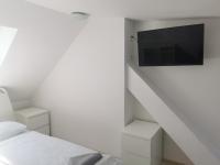 TV a/nebo společenská místnost v ubytování Rooms Ambrožič