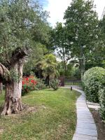 Vonkajšia záhrada v ubytovaní Parco Hotel Sassi