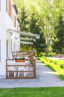 Vonkajšia záhrada v ubytovaní Domki Aqua Holiday