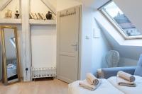 Posteľ alebo postele v izbe v ubytovaní Olymp apartment