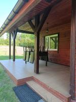 Patio alebo iná vonkajšia časť ubytovania Dar Lasu