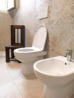 A bathroom at La Nuova Casetta