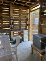 Půdorys ubytování Pelekas Olive Grove Oasis Room No4