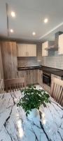 Kuchyň nebo kuchyňský kout v ubytování Ferienwohnung Istrefi
