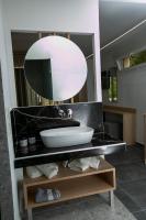 Kúpeľňa v ubytovaní Mythos Bungalows