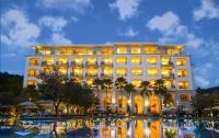 Das Gebäude in dem sich das Resort befindet