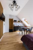 Kuchyň nebo kuchyňský kout v ubytování Apartamenty Krupówki 48B