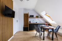 Kuchyň nebo kuchyňský kout v ubytování Apartamenty Krupówki 48B