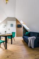 Posezení v ubytování Apartamenty Krupówki 48B