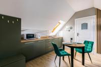 Kuchyň nebo kuchyňský kout v ubytování Apartamenty Krupówki 48B