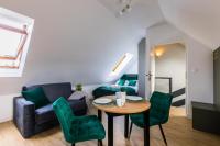Posezení v ubytování Apartamenty Krupówki 48B