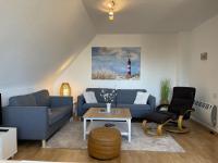 Posezení v ubytování Ferienwohnung Claßen