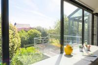 Balkón alebo terasa v ubytovaní Treffiagat - Grande maison pour 9 - Jardin