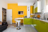 A kitchen or kitchenette at Bergonzoni Modern Apartment by Wonderful Italy