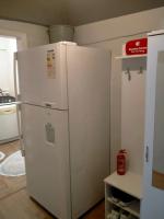 A kitchen or kitchenette at 2 bedrooms central area located appartment 1floor