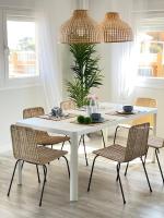 Posezení v ubytování Apartamento con vistas al Mediterraneo