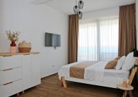 Posteľ alebo postele v izbe v ubytovaní Villa Seabatical