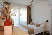 Posteľ alebo postele v izbe v ubytovaní Villa Seabatical