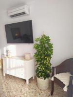 TV a/nebo společenská místnost v ubytování Hotel Nou Can Guillem