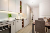 Kuchyňa alebo kuchynka v ubytovaní Studio apartments in center of Opatija