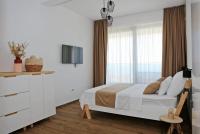 Posteľ alebo postele v izbe v ubytovaní Villa Seabatical