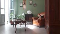 A seating area at Belle Époque