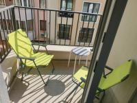 Balkón nebo terasa v ubytování New The Twins Varna Two-Bedroom, Apt 5 at 15 Tsani Ginchev Street, floor 3