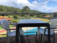 Balkón nebo terasa v ubytování Apartamentos aDoniña Playa Major Sanxenxo