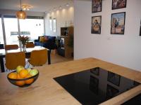 Kuchyň nebo kuchyňský kout v ubytování Apartment "Mon ami"