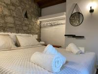 Posteľ alebo postele v izbe v ubytovaní Mykonos Amazing Apartments 2