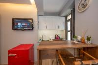 Kuchyň nebo kuchyňský kout v ubytování Dorne Suite Taksim Hotel