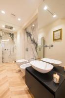 Kúpeľňa v ubytovaní Naxi Suites