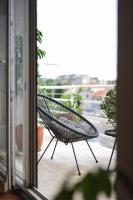 Balkón alebo terasa v ubytovaní Summer Breeze apartment
