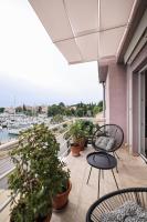 Balkón alebo terasa v ubytovaní Summer Breeze apartment