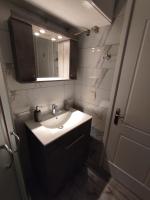 A bathroom at Glyfada Beach House