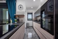 Kuchyň nebo kuchyňský kout v ubytování Villa Blue Sky 1 ZadarVillas